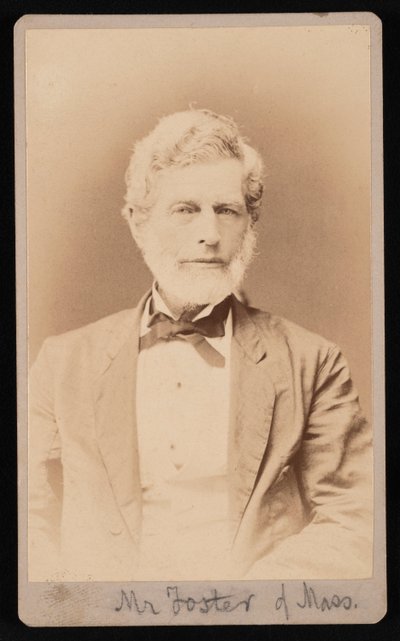 Porträt von Mr. Foster aus Massachusetts von Samuel Montague Fassett