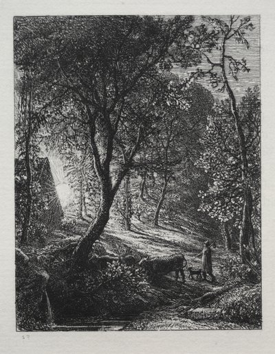 Das Hirtenhaus von Samuel Palmer