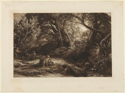 Der Morgen des Lebens von Samuel Palmer
