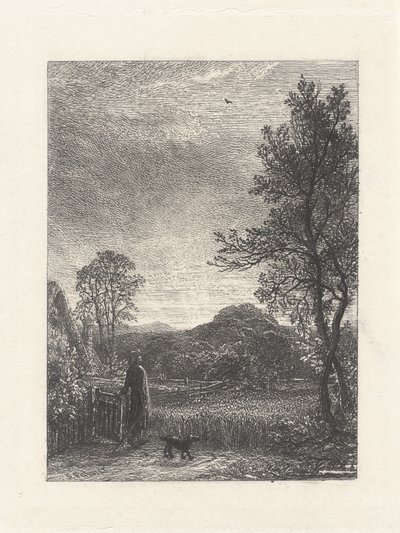 Die Feldlerche von Samuel Palmer