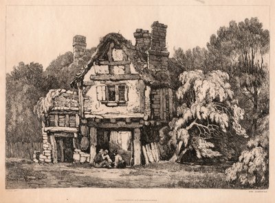 In der Nähe von Ashbourn von Samuel Prout