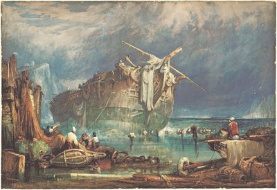 Bergung aus dem Wrack von Samuel Prout