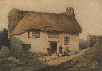 Das strohgedeckte Cottage von Samuel Prout