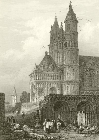 Die Kathedrale von Worms von Samuel Prout