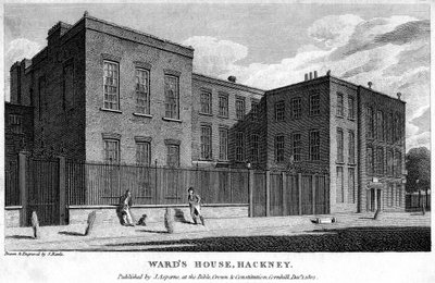 Wards Haus, Hackney, London, 1805 von Samuel Rawle