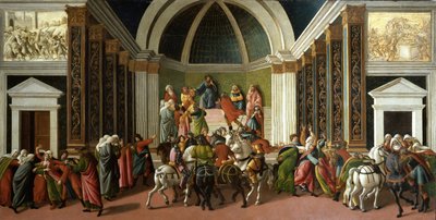 Die Geschichte von Virginia von Sandro Botticelli