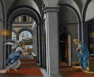 Verkündigung von Sandro Botticelli