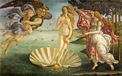 Die Geburt der Venus von Sandro Botticelli