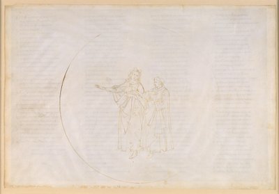 Die Göttliche Komödie, Paradiso XI. Vierte Planetensphäre (Sonnenhimmel): Thomas von Aquino lobt vor Dante das Wirken des Franz von Assisi und beklagt die Verweltlichung des eigenen Ordens, der Dominikaner von Sandro Botticelli