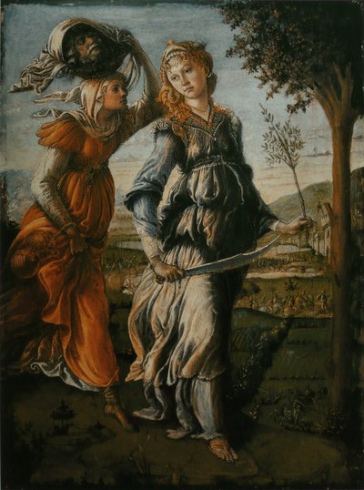 Die Rückkehr der Judith nach Bethulia von Sandro Botticelli
