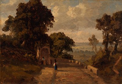 In der Nähe von Ariccia, Italien von Sanford Robinson Gifford