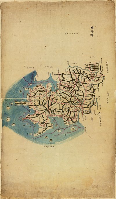 Chosŏn chido von Sang Gi Chŏng