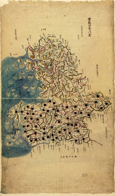 Chosŏn chido von Sang Gi Chŏng