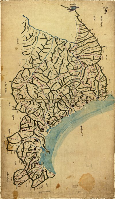 Chosŏn chido LOC 83675009-6 von Sang Gi Chŏng