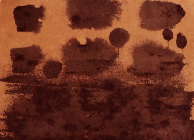 Abstrakte Sepia-Landschaft von Santhosh ch