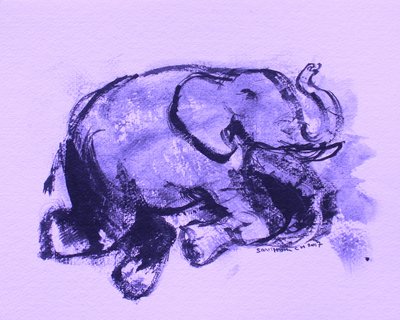 Elefant 42 von Santhosh ch