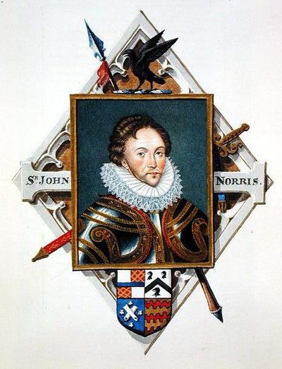 Porträt von Captain Sir John Norris (ca. 1547-97) aus 