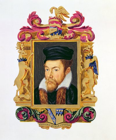 Porträt von Edward Stanley (1508-72), 3. Earl of Derby aus 