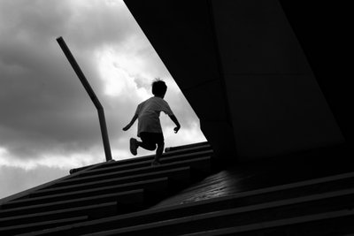 Junge aufwärts Reise von Satoshi Hata