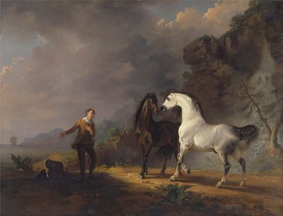 Gulliver spricht zu den Houyhnhnms von Sawrey Gilpin