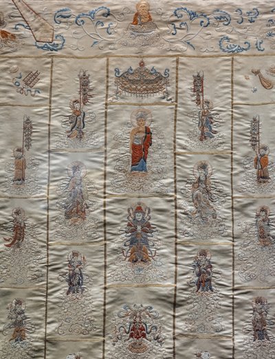 Kesa mit einundzwanzig Bändern (Detail) von School Chinese