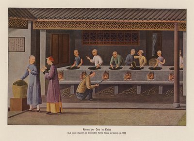 Tee rösten in China von School Chinese