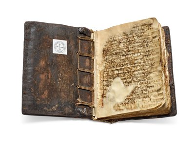 Der Codex Sinaiticus Rescriptus, spätes 5.-7. Jahrhundert bis 979 n. Chr. von School Egyptian