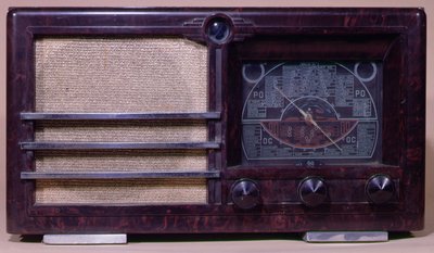 Sonora CR2 Radioempfänger mit 5 Ventilen von School French