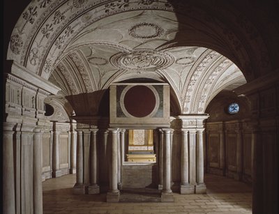Krypta der Kirche von St. Martino ai Monti, 4.-5. Jahrhundert von School Italian