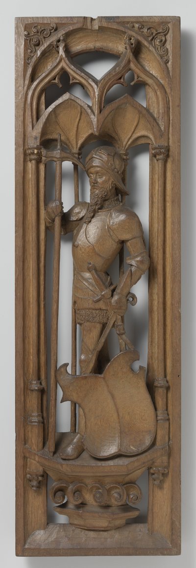 Tafel von einem Orgelgehäuse, um 1510-20 von School Netherlandish