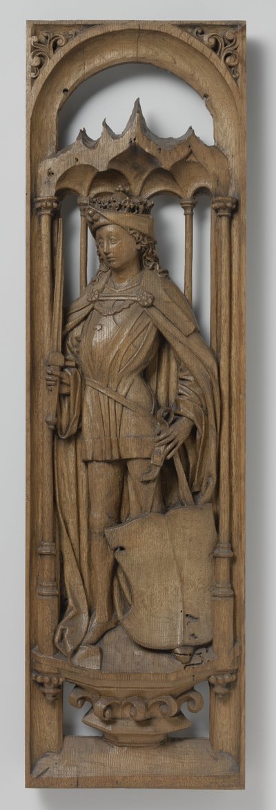 Tafel von einem Orgelgehäuse, um 1510-20 von School Netherlandish