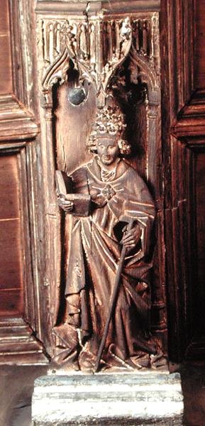 St. Gregor, einer der vier lateinischen Kirchenväter von School Netherlandish