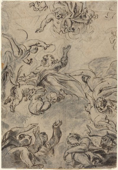 Die Himmelfahrt der Jungfrau von School Netherlandish