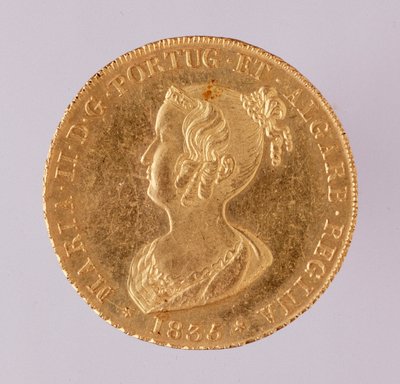Goldene Krone der Königin von Portugal Maria II. von School Portuguese