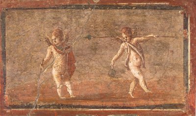 Tanzende Liebende, Herculaneum von School Roman