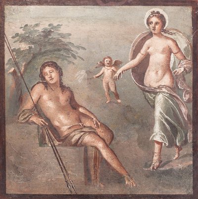 Endymion und Selene, Herculaneum von School Roman