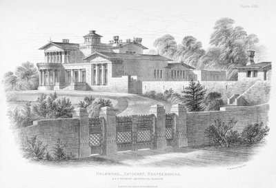 Außenansicht von Holmwood, Glasgow von Scottish School