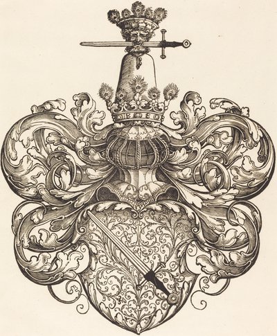 Wappen der Familie Kress von Kressenstein von Sebald Beham