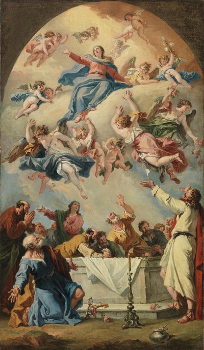Die Himmelfahrt Mariä von Sebastiano Ricci
