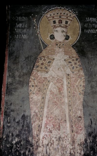 Königin Simonis, 1131-21 von Serbian School