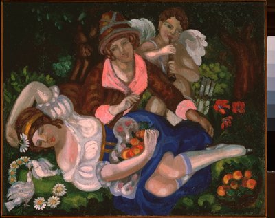 Allegorische Szene von Sergei Yurevich Sudeikin