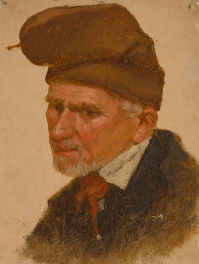 Mann mit Hut von Severin Falkman