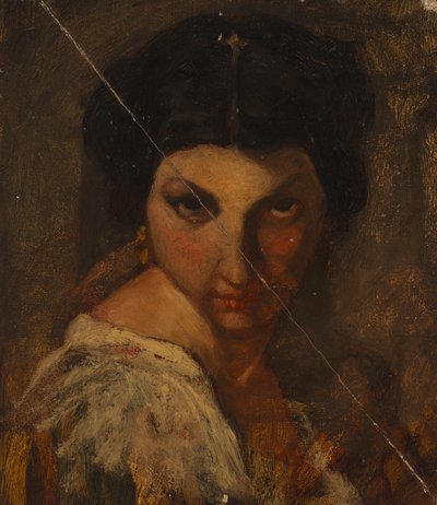 Gesicht einer Frau von Severin Falkman