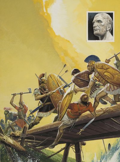Geburt des Römischen Reiches von Severino Baraldi