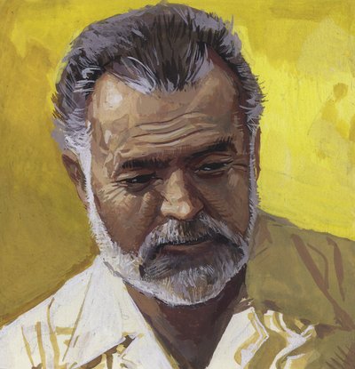 Ernest Hemingway von Severino Baraldi