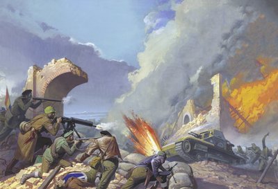Der Spanische Bürgerkrieg von Severino Baraldi