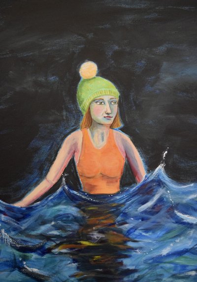 Kaltwasserschwimmer von Sharyn Bursic