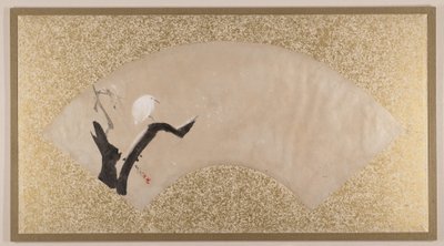 Reiher auf Baumstumpf von Shibata Zeshin