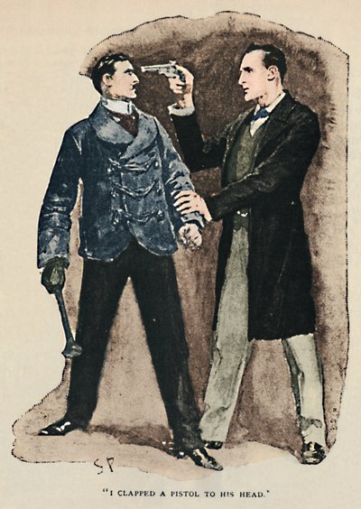 Ich hielt ihm eine Pistole an den Kopf, 1892 von Sidney Paget