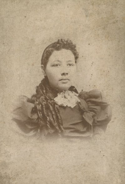 Kabinettskarte eines unbekannten Mitglieds der Familie Vass von Sidney Rufus Alley